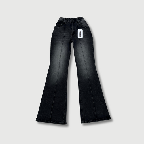 Jean flare strech - negro humo