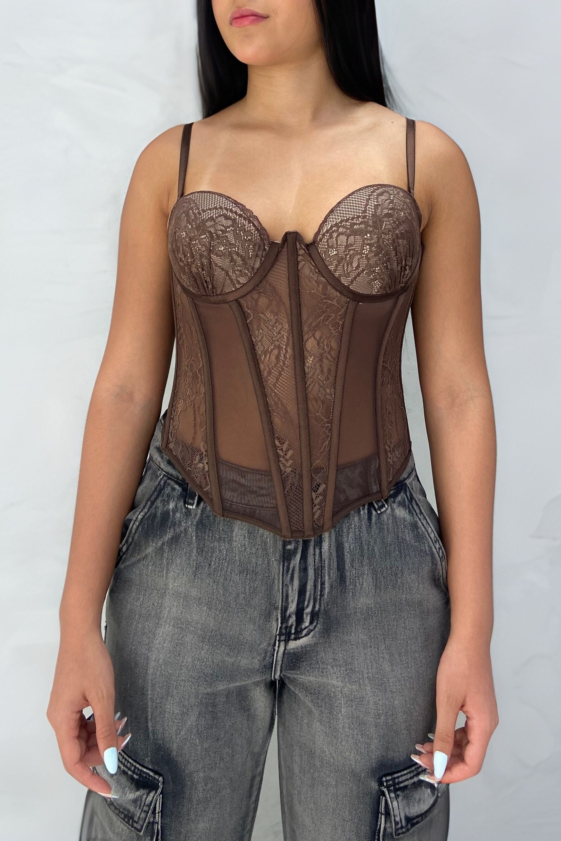 Blusa francesa - Café