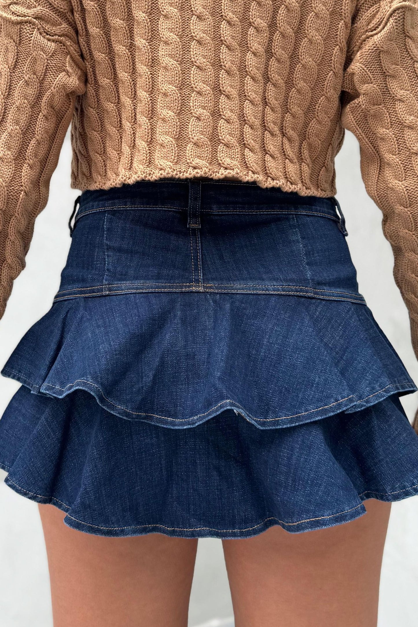 Falda boleros - Azul Medio