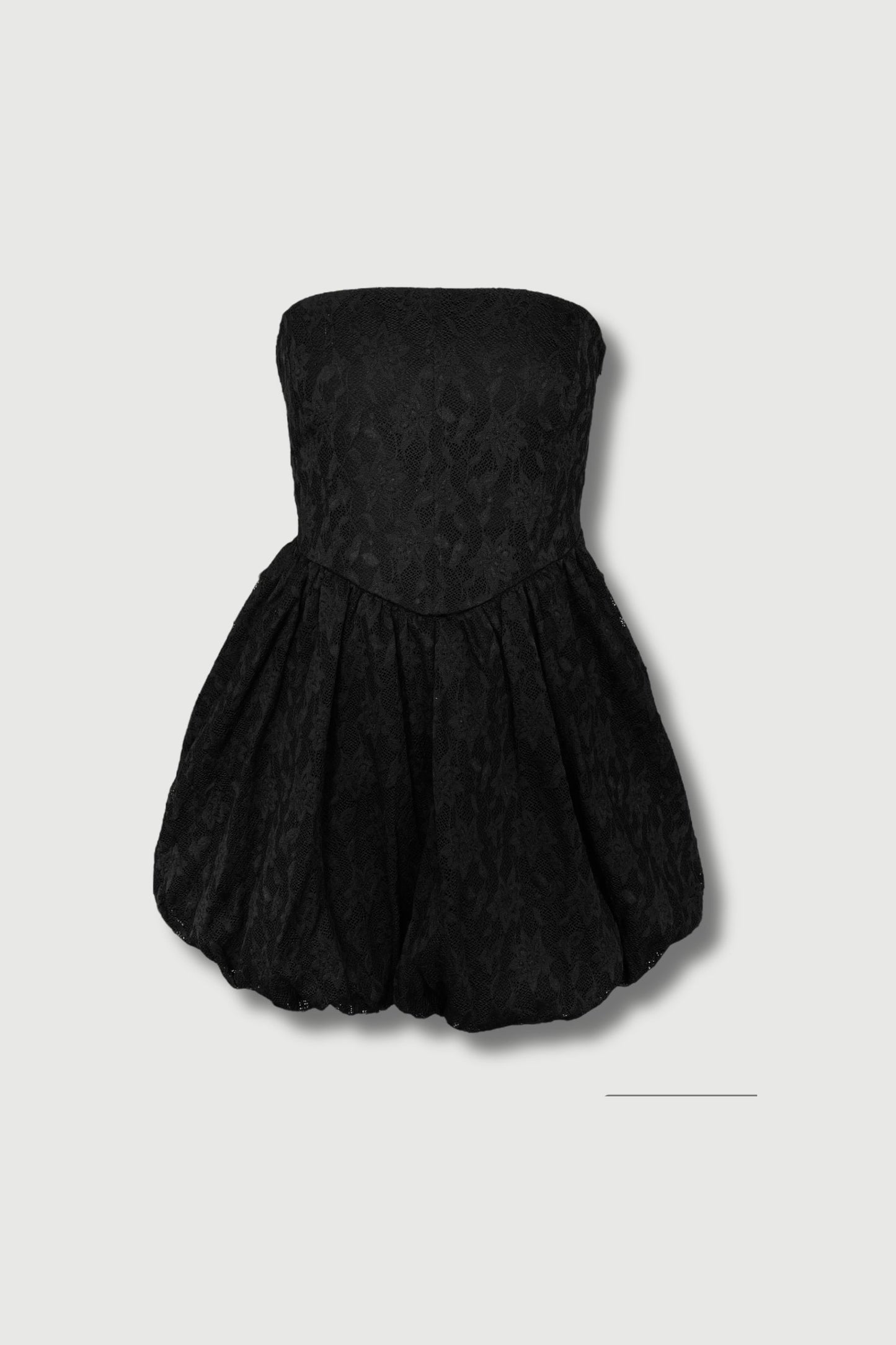 Vestido sophy corset - Negro