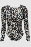 Blusa Sue Body - Animal Print