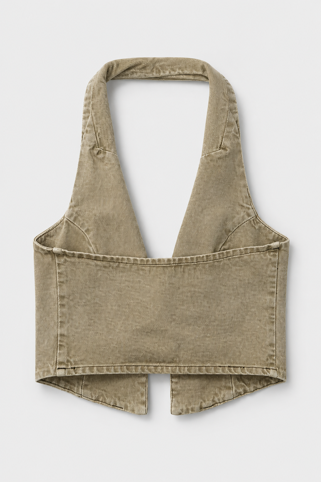 Blusa chaleco Backett con correa y hebilla