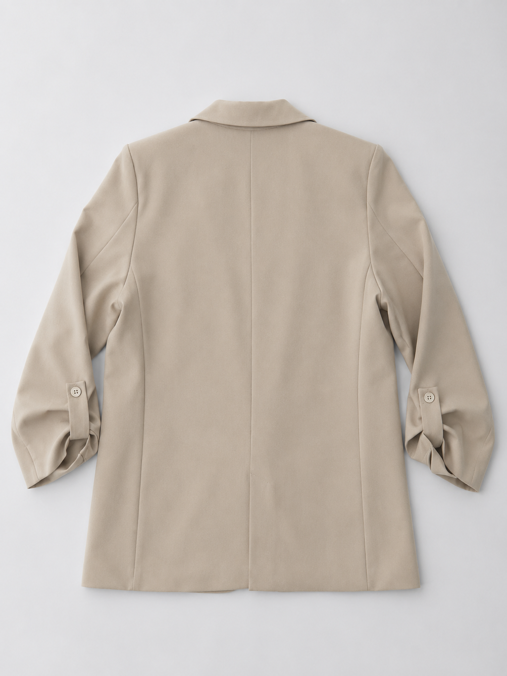 Chaqueta Laurence blaizer manga recogida con bolsillo tapas al frente - Avena