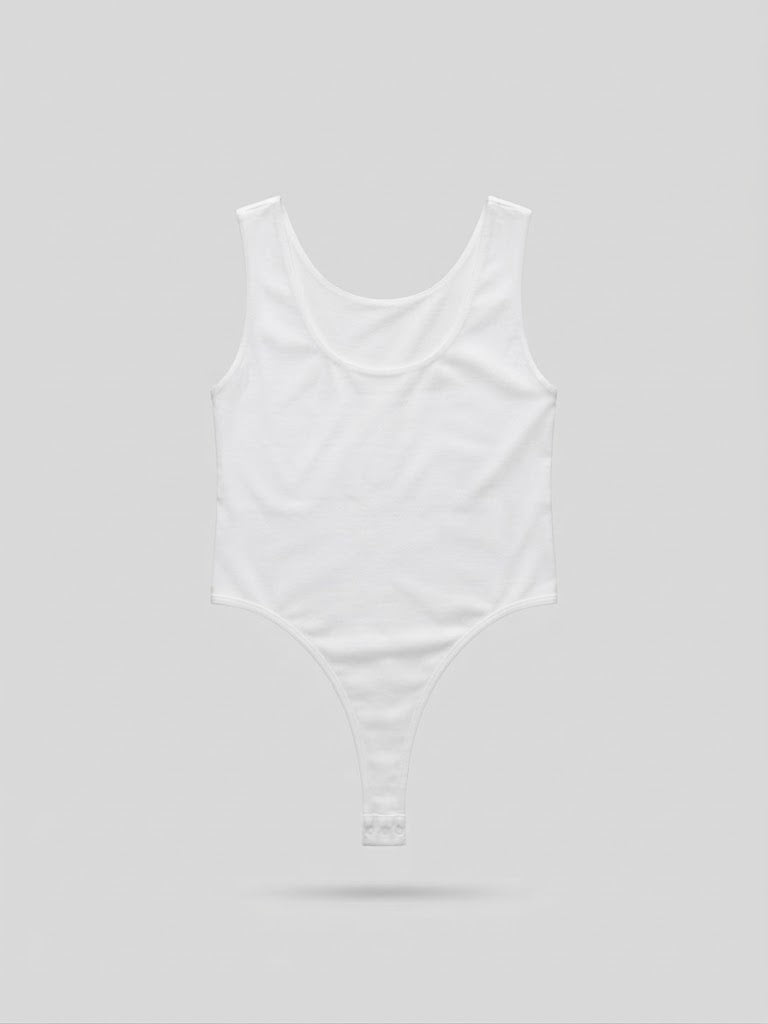 Blusa Kilma body elastico ms basic - Blanco