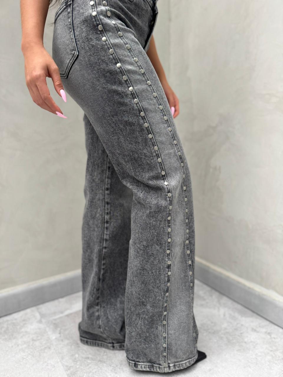 Jean Vermont semi Flare con taches laterales