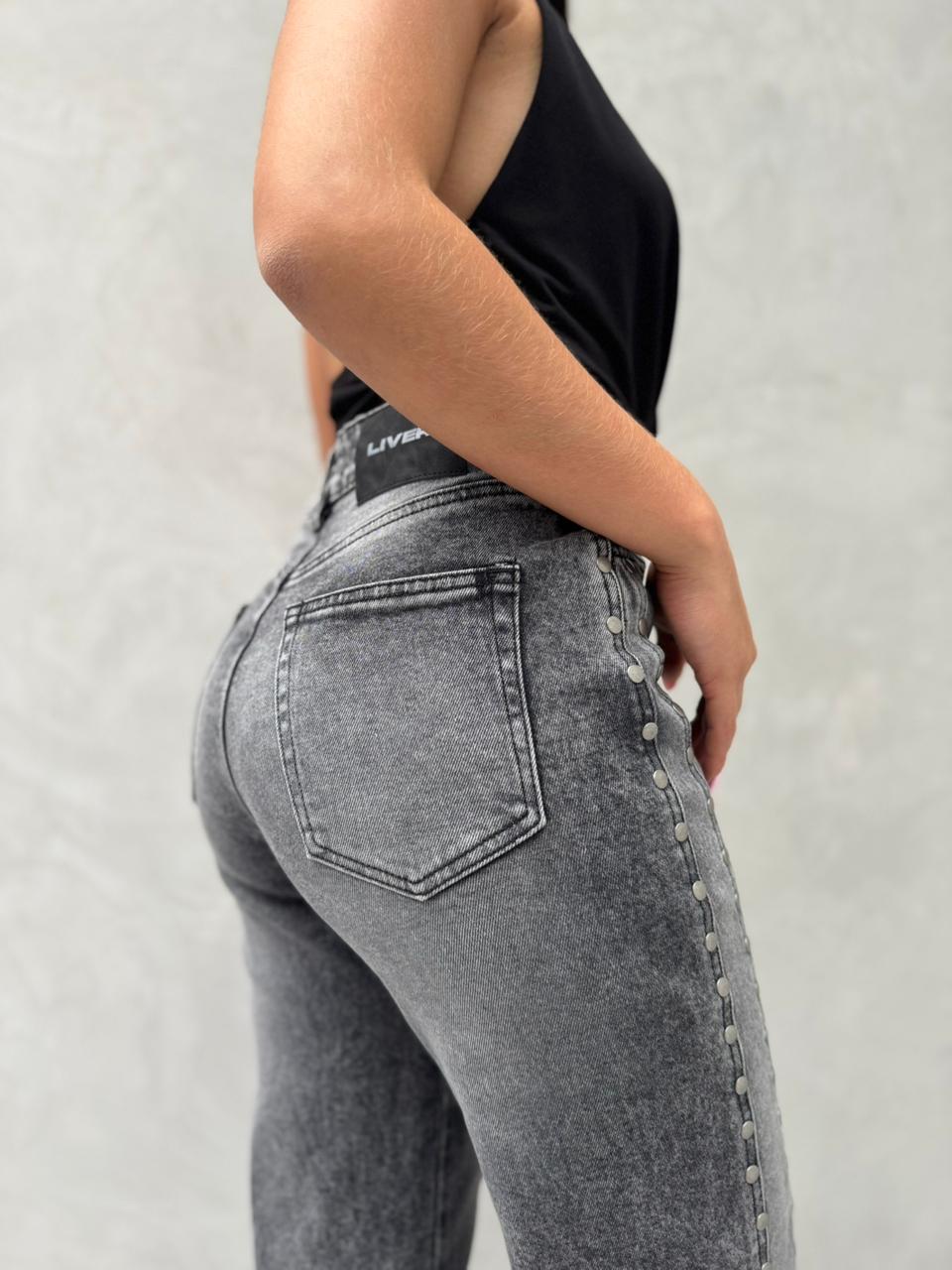 Jean Vermont semi Flare con taches laterales