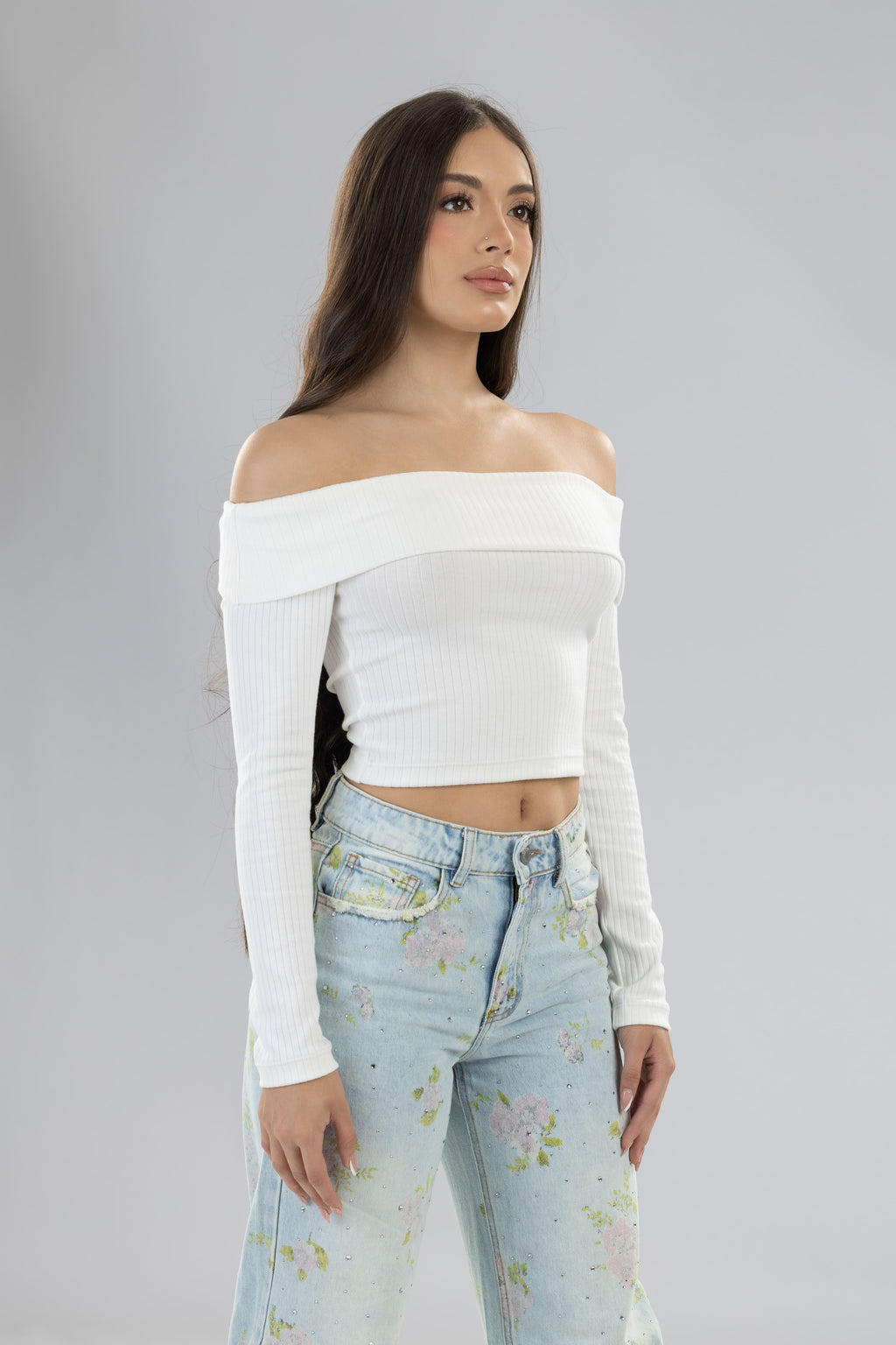 Blusa blake bandeja - Marfil