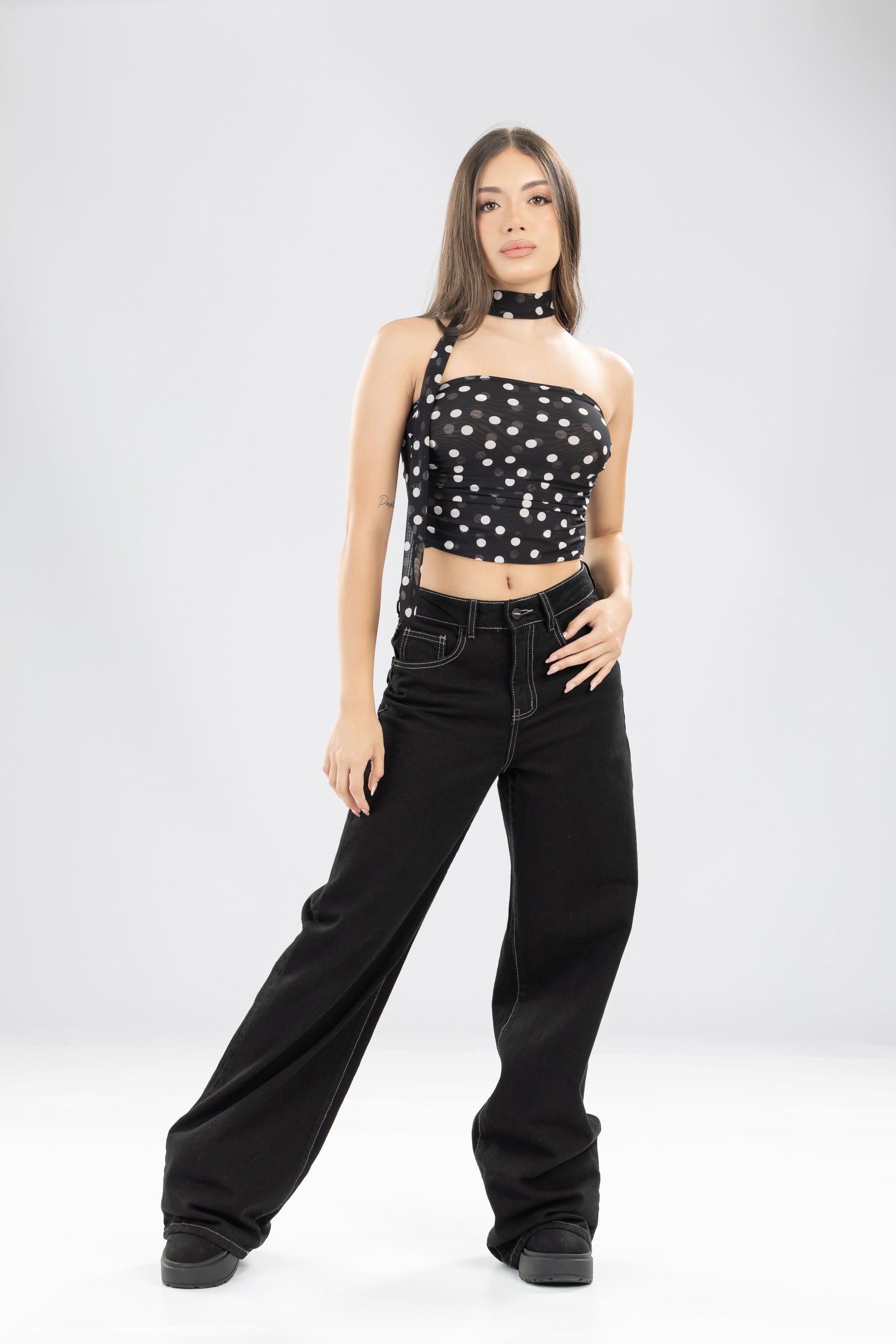 Jean nevada fit skatter  - Negro