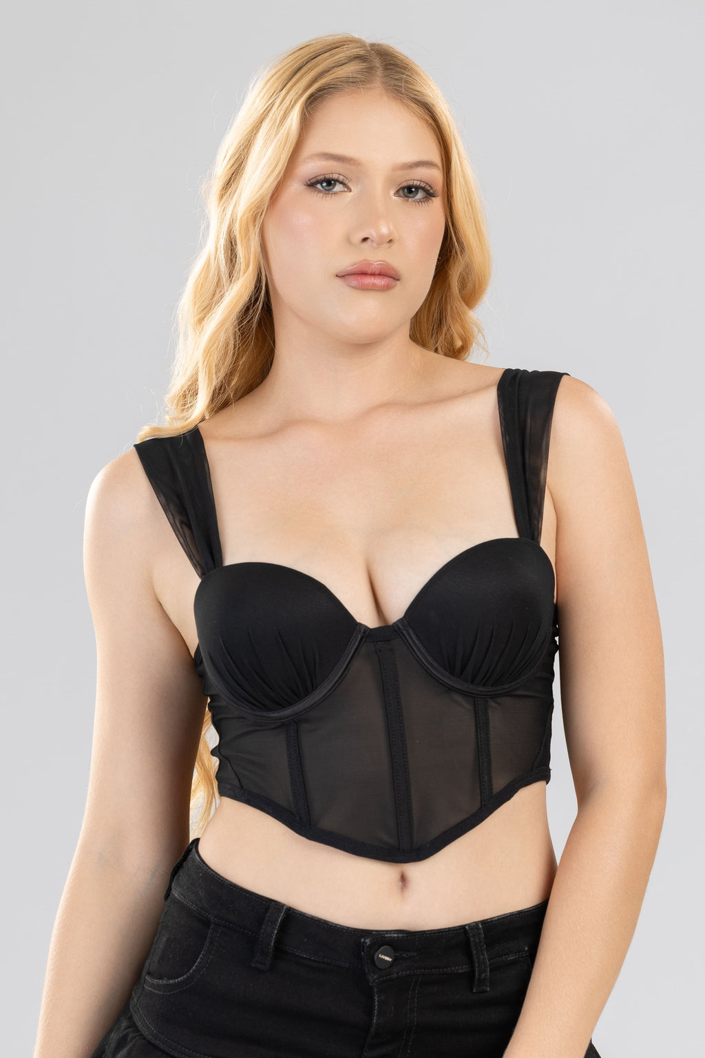 Blusa corset carmen mayatex + Panty