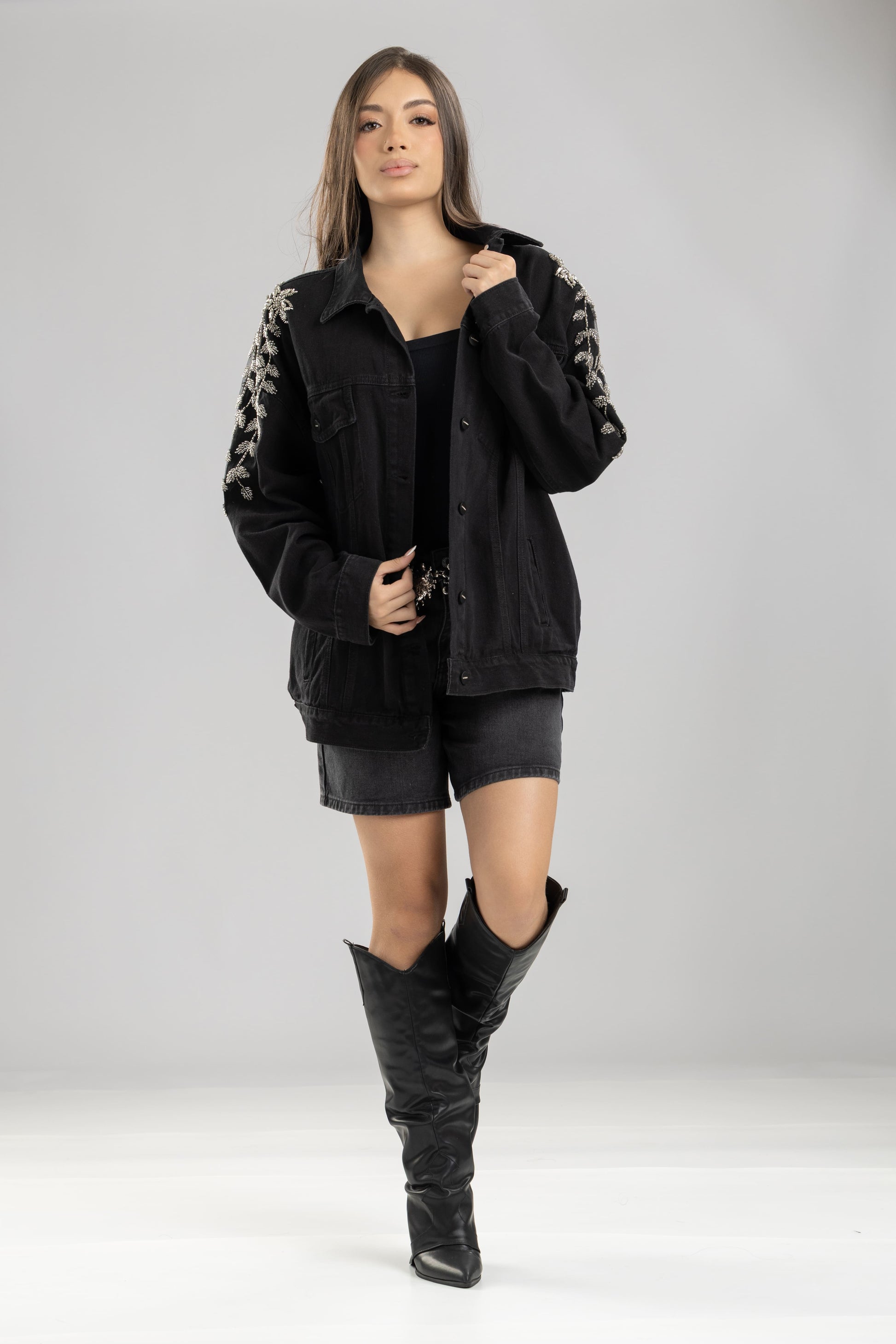 Chaqueta Betsy oversize denim
