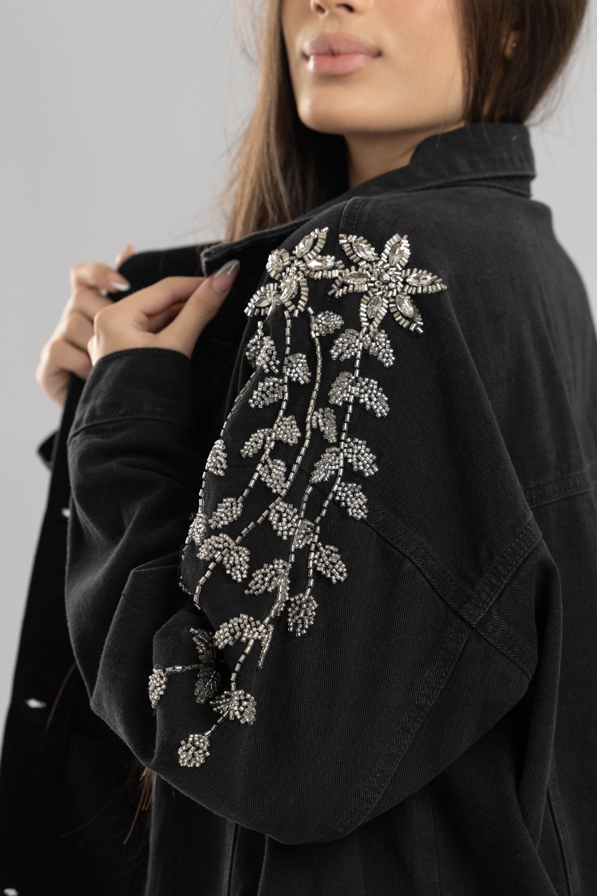 Chaqueta Betsy oversize denim