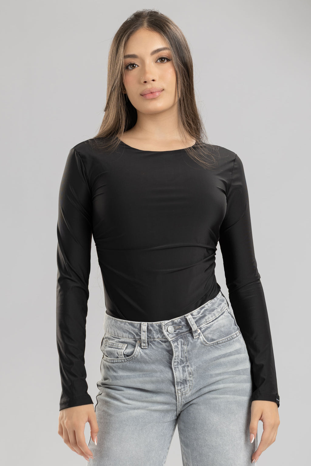 Blusa sailor body - Negro