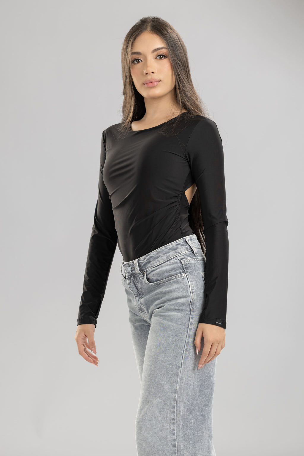 Blusa sailor body - Negro