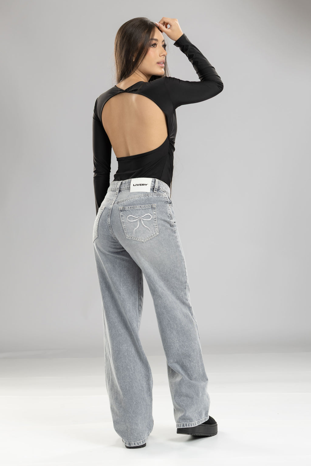 Blusa sailor body - Negro