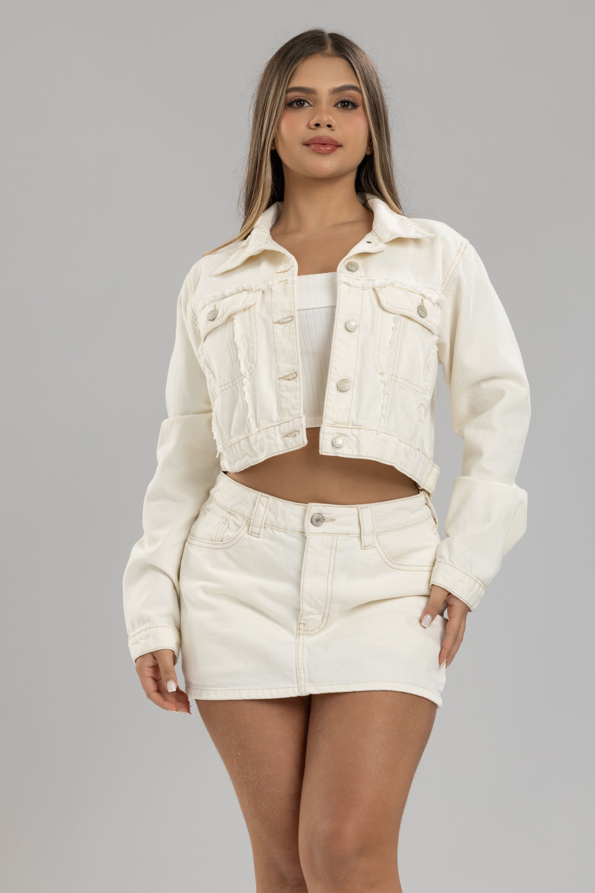 Chaqueta Claire oversize - Beige