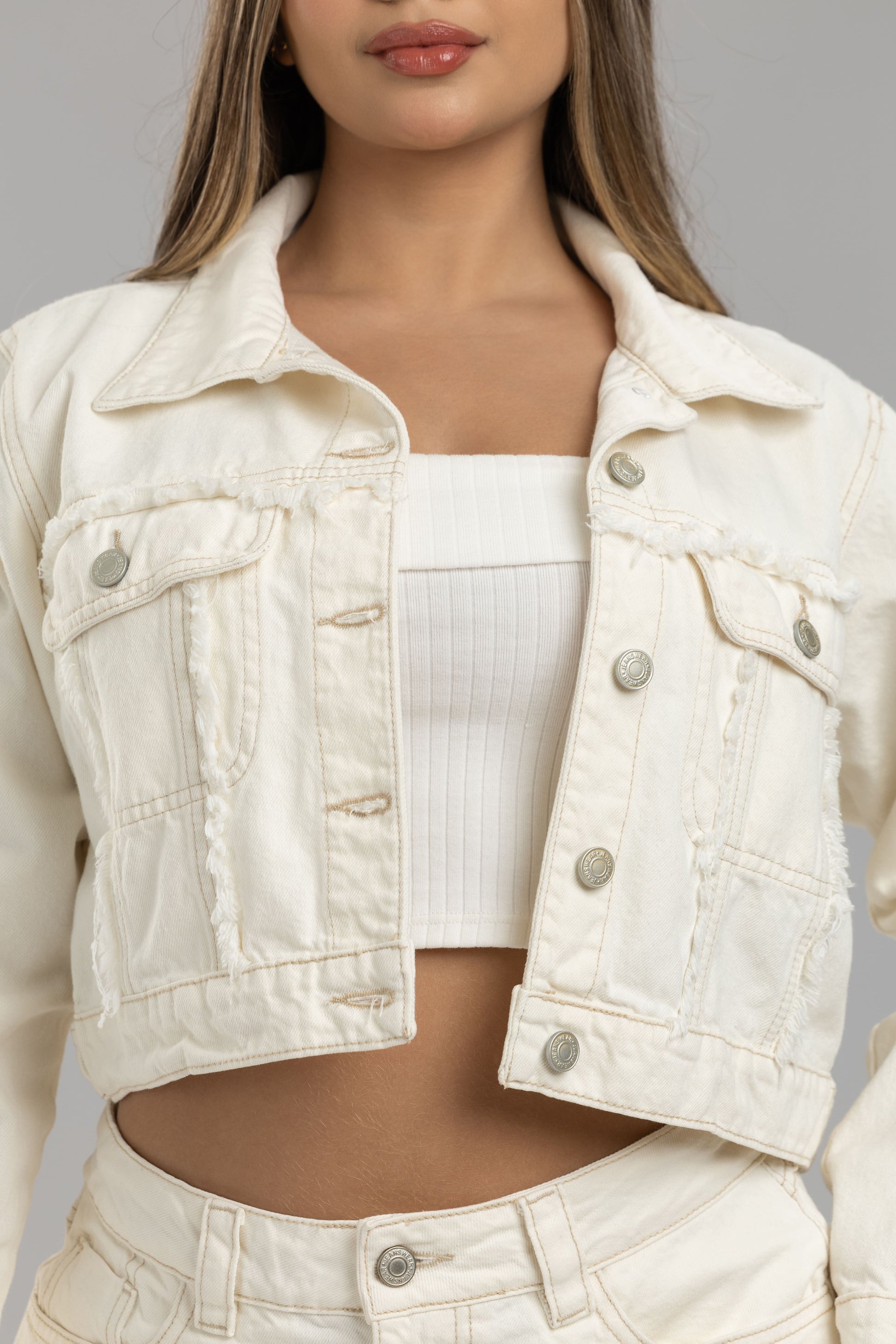 Chaqueta Claire oversize - Beige