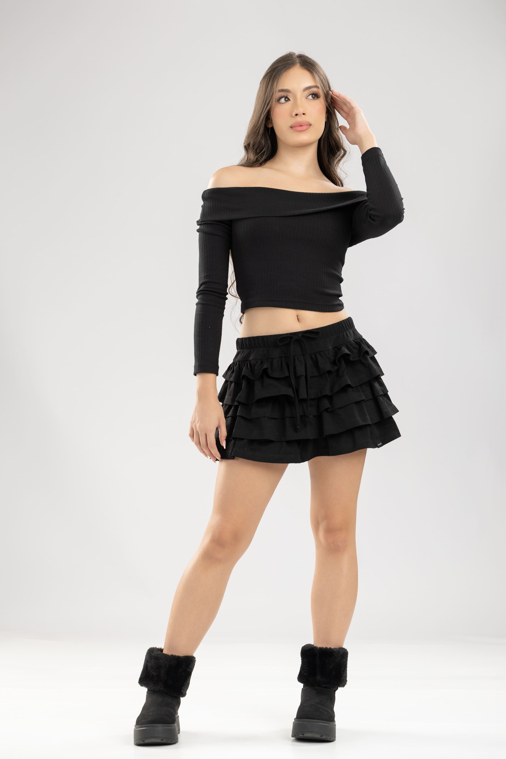 Blusa blake bandeja Negra