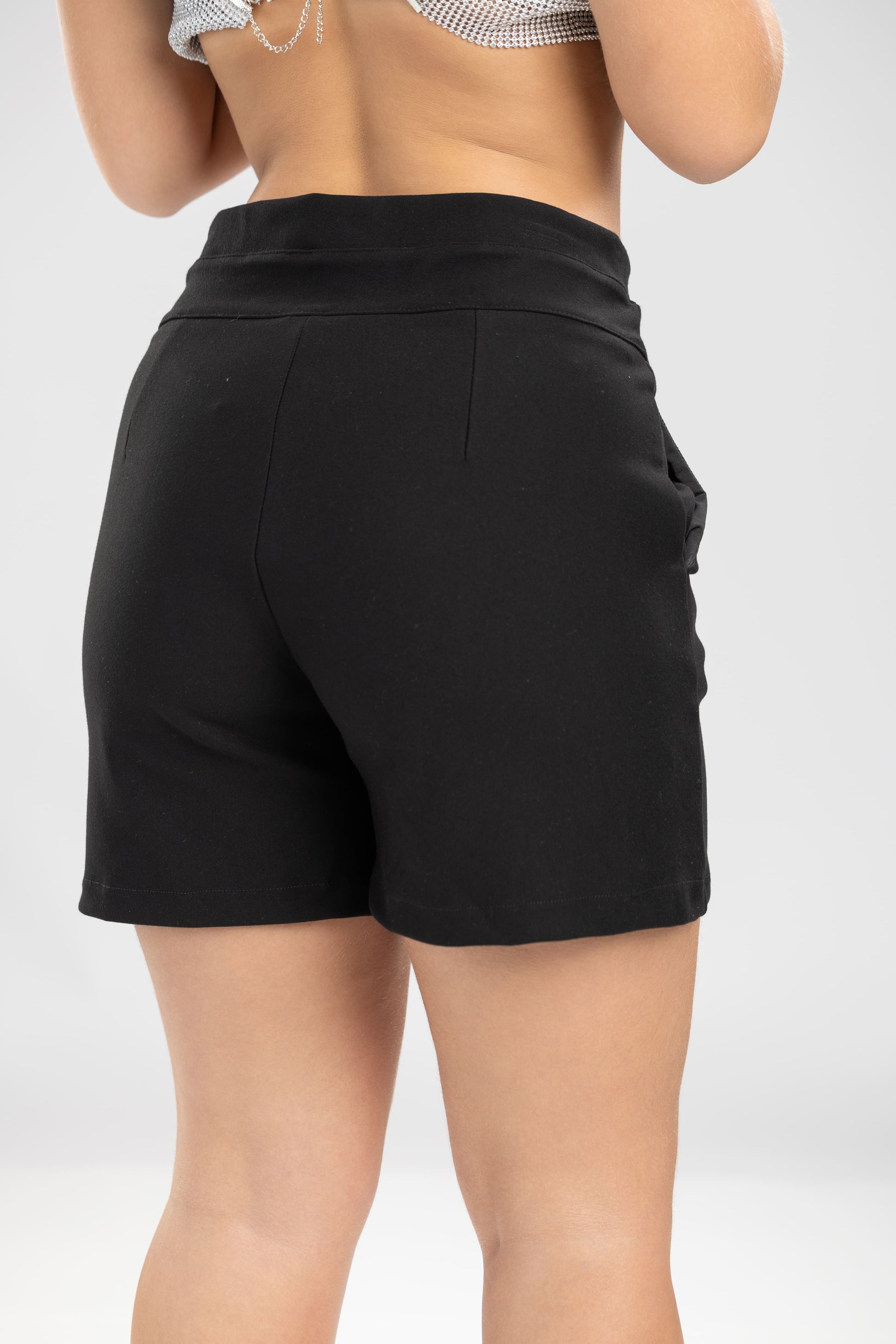 Short Axel bermuda broches - Negro