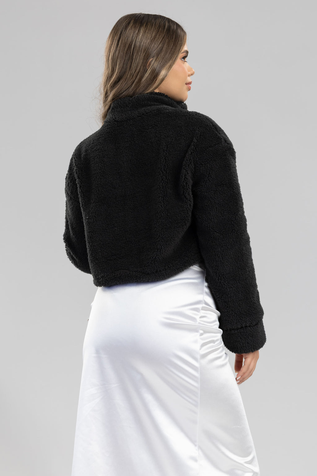 Chaqueta Queen ovejera - Negra