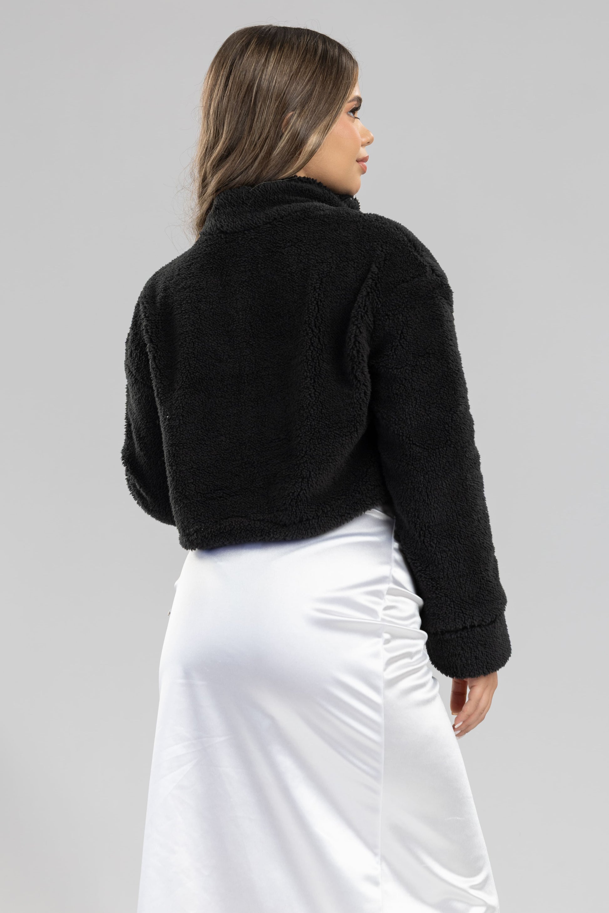 Chaqueta Queen ovejera - Negra