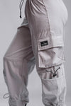 Pantalon parachute gris