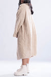 Chaqueta Gaban largo ovejero Beige