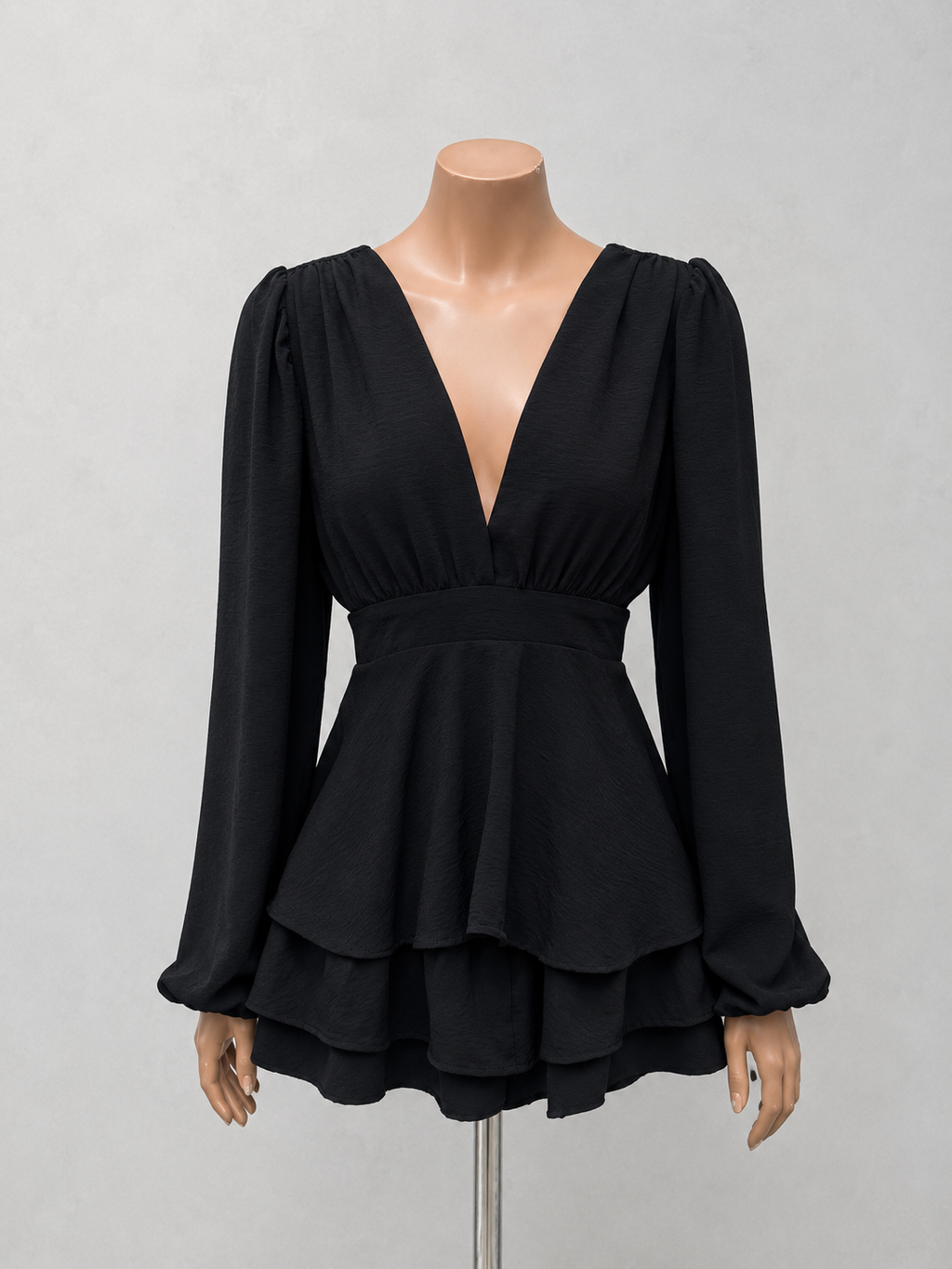 Vestido Merren con short ml escote v - negro