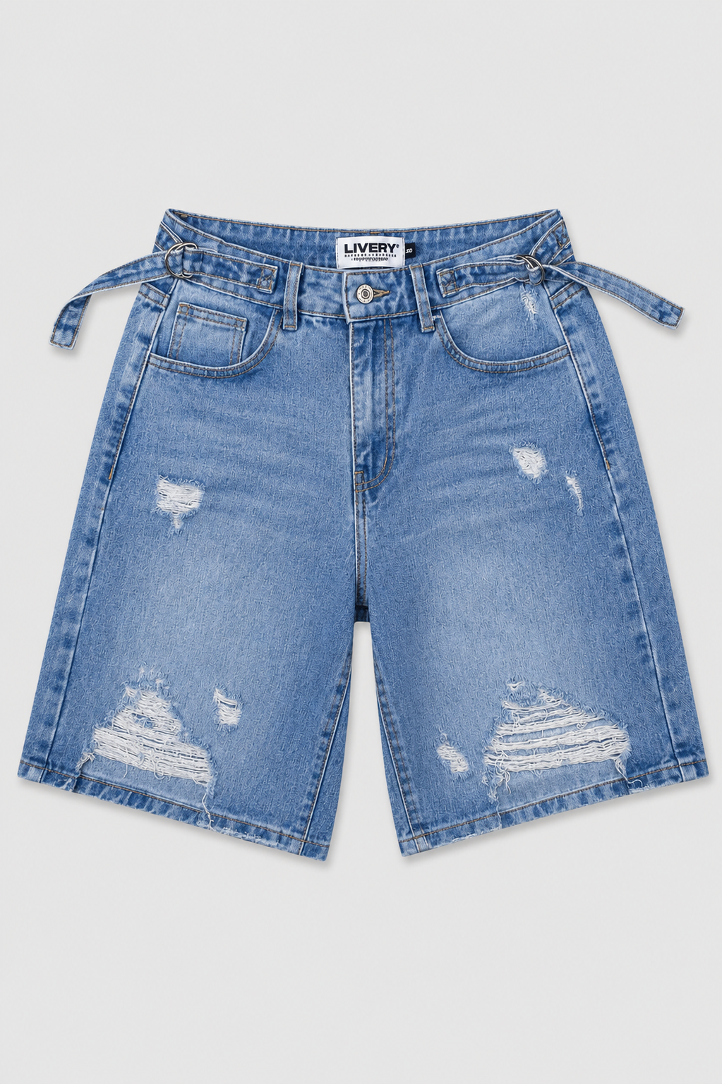 Short bali bermuda larga - azul