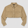 Blusa rowyn camisera gamuza bols - Beige