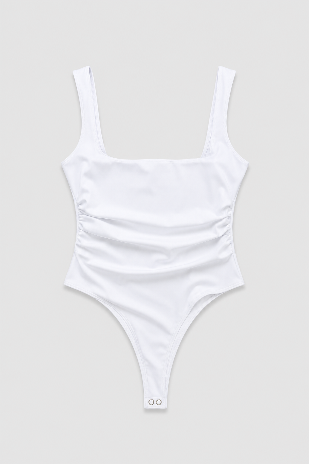 Blusa Constantine body escote cuadrado sisa - Blanco
