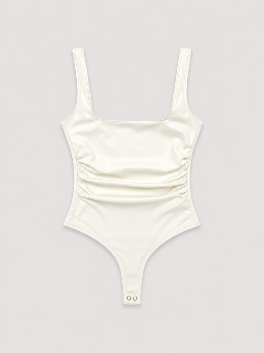 Blusa Constantine body escote cuadrado sisa - Marfil