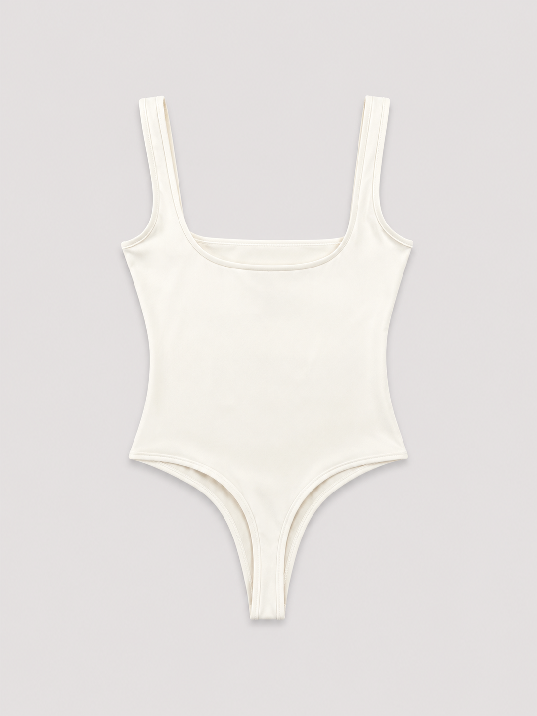 Blusa Constantine body escote cuadrado sisa - Marfil