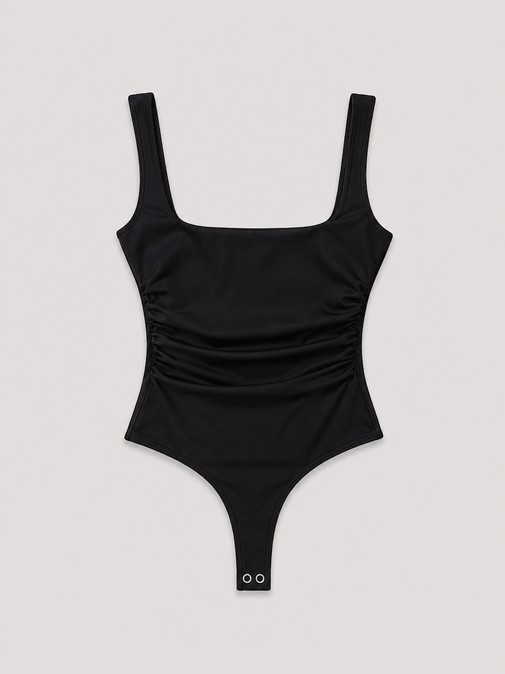 Blusa Constantine body escote cuadrado sisa - Negro
