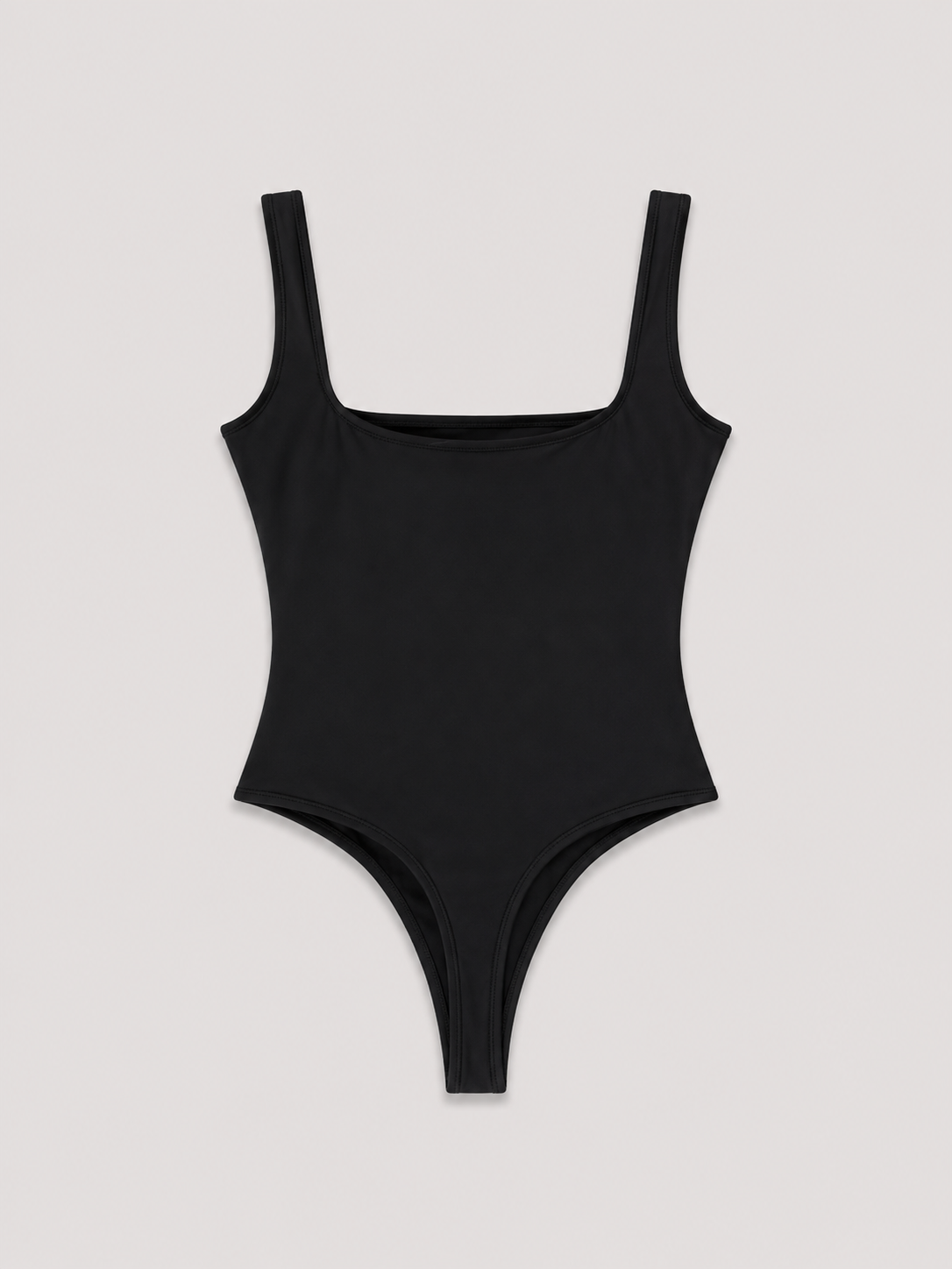 Blusa Constantine body escote cuadrado sisa - Negro