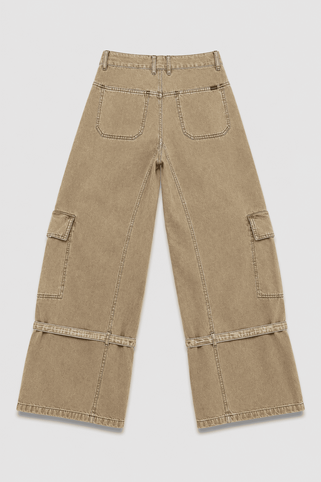 Jean Backett fit ballon tipo cargo - Camel