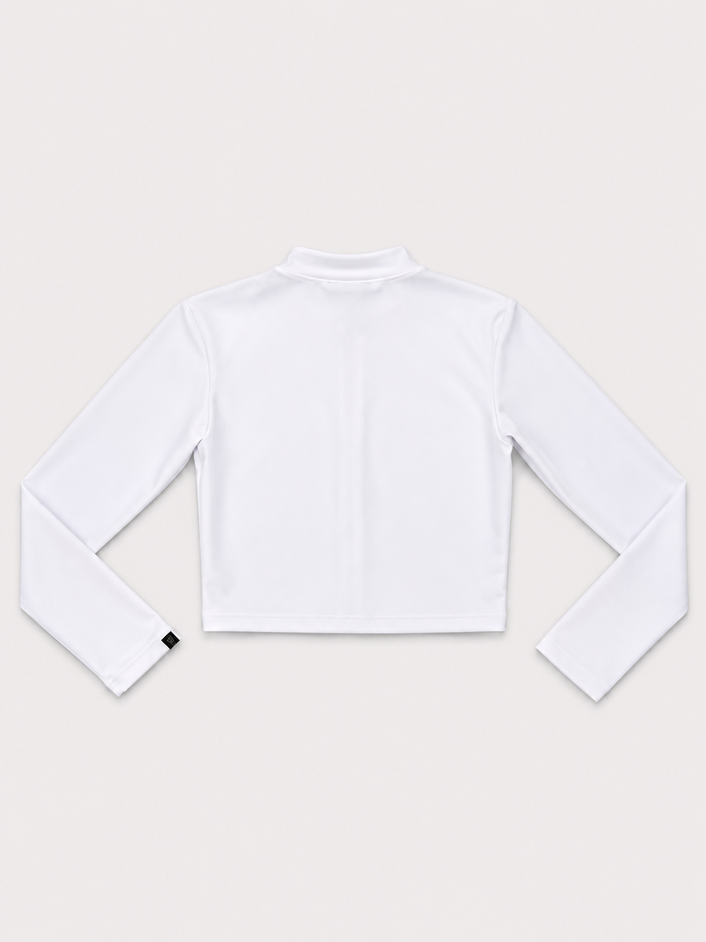 Blusa Adelaine cierre frente licra ml