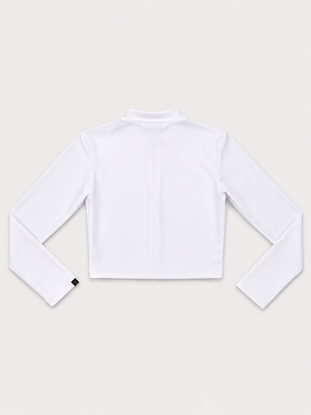 Blusa Adelaine cierre frente licra ml