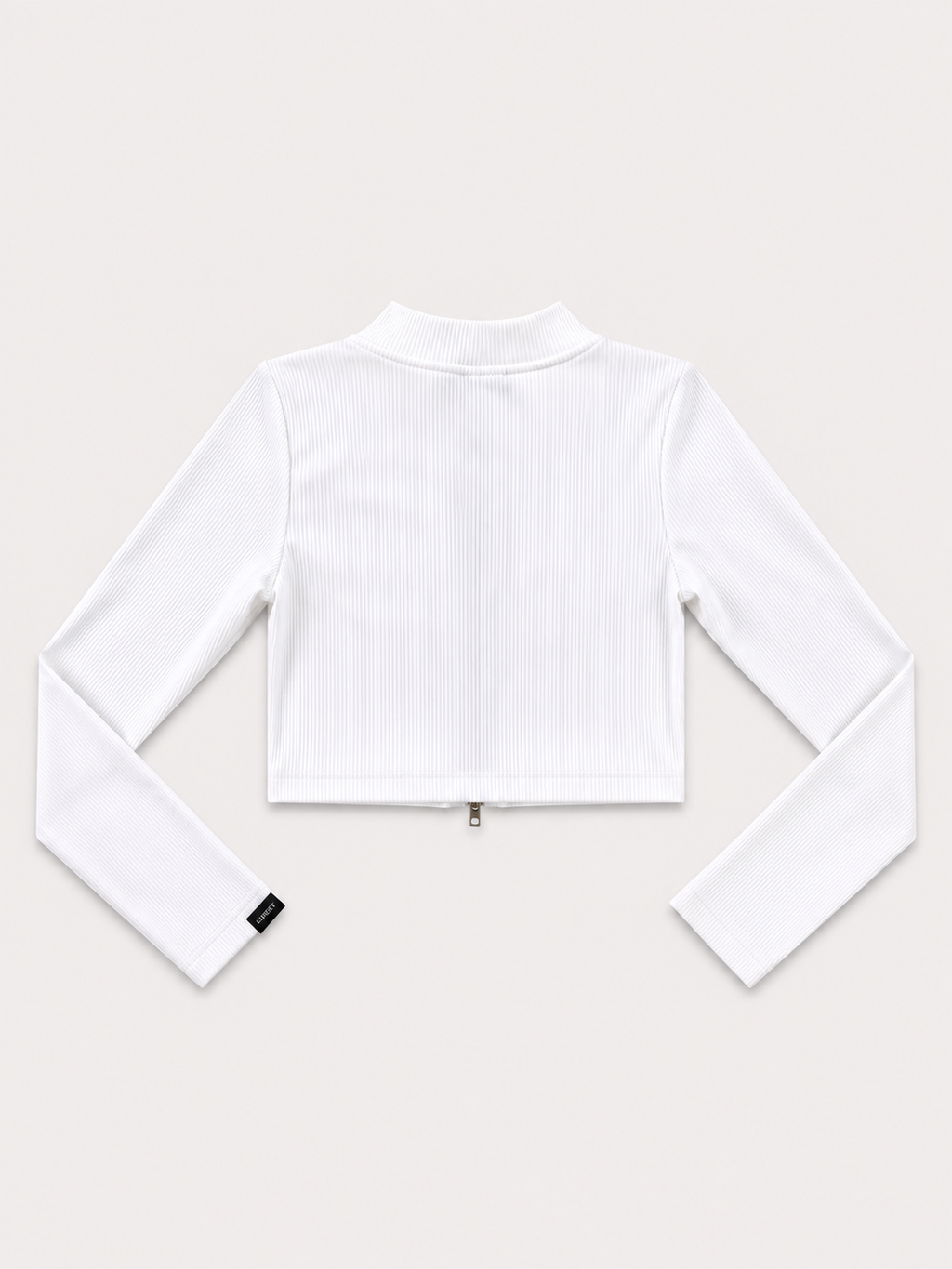 Blusa Pixie elastica ml cierre frente