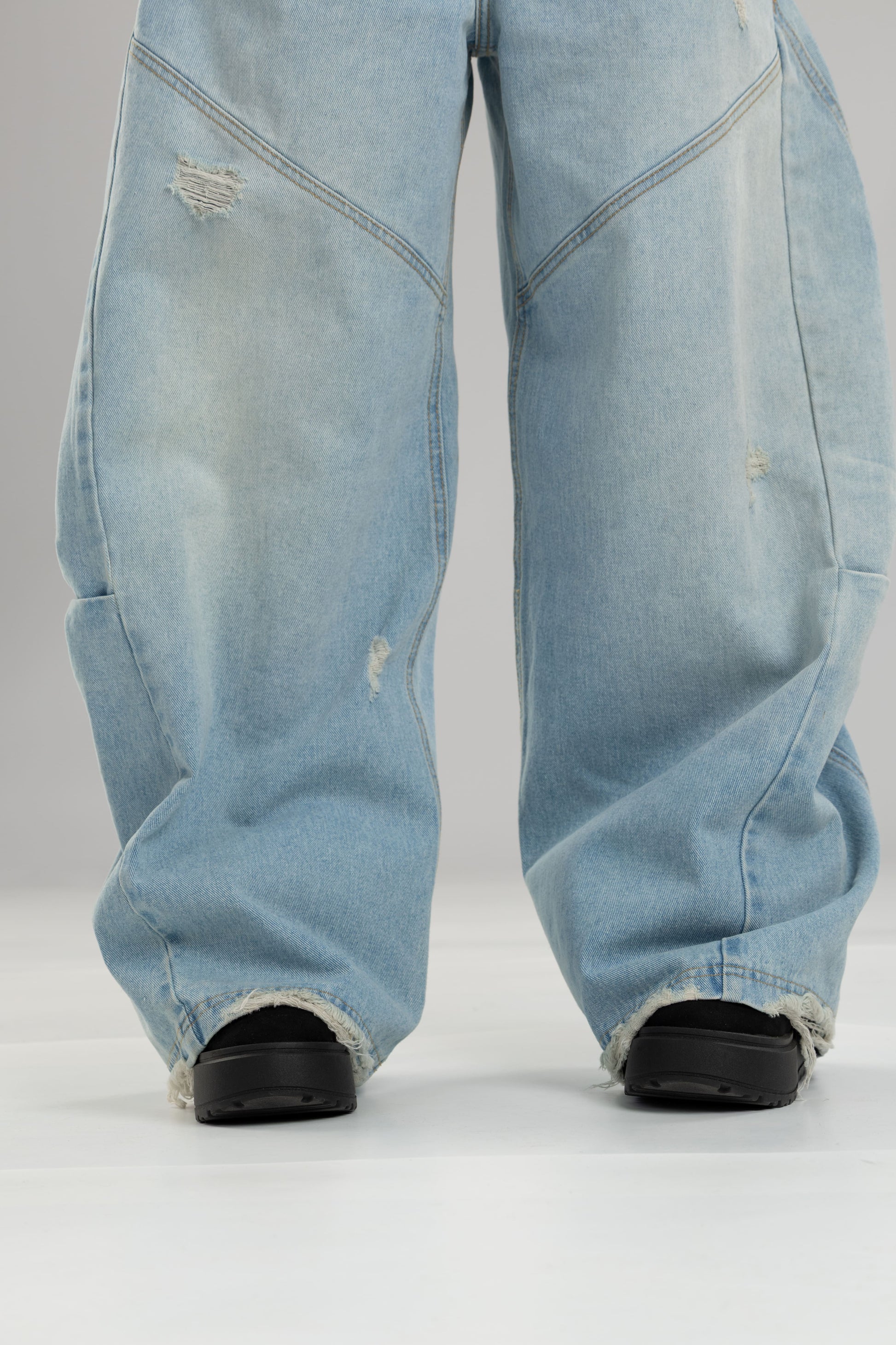 Jean cloe super balloon - Azul claro