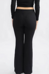 Pantalon campana - Negro