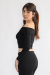 Blusa blake bandeja - Negro