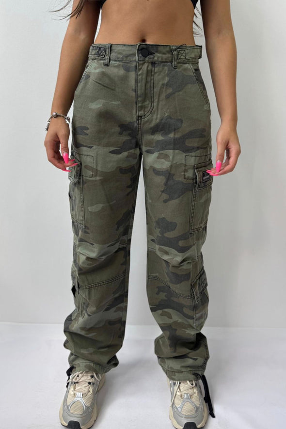 Jean murata cargo - Verde militar