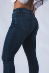 Jean clasico skinny - Azul medio