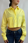 Camisera doble bolsillo - Amarillo