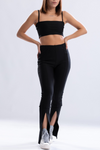 Leggings con top - Negro