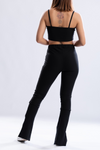 Leggings con top - Negro