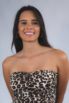 Blusa zoe straple - Animal print