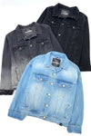 CHAQUETA LUNA DENIM negro