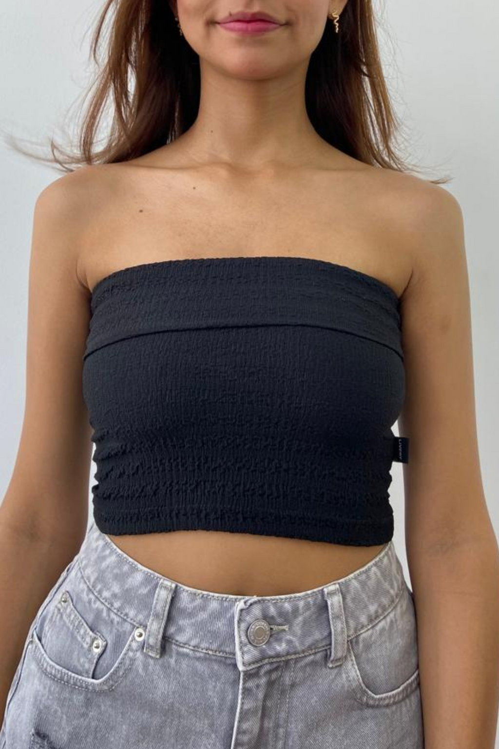 Blusa coral  - Negro