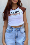 Blusa yesmin Malibu - Blanco café